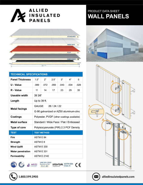 Insulated Metal Panels Benefits and Features Allied Insulated Panels